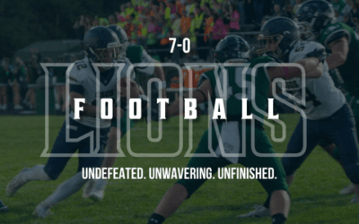 CSCS Football 7-0: UNDEFEATED. UNWAVERING. UNFINISHED.